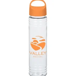 Clear Impact Adventure Bottle with Oval Crest Lid - 32 oz
