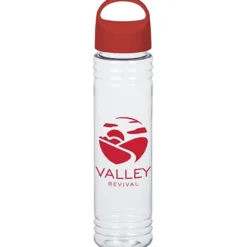 Clear Impact Adventure Bottle with Oval Crest Lid - 32 oz