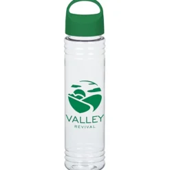 Clear Impact Adventure Bottle with Oval Crest Lid - 32 oz