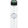 Clear Impact Adventure Bottle with Two-Tone Flip Straw Lid - 32 oz