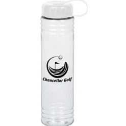 Clear Impact Adventure Bottle with Tethered Lid - 32 oz