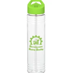 Clear Impact Adventure Bottle with Flip Straw Lid - 32 oz
