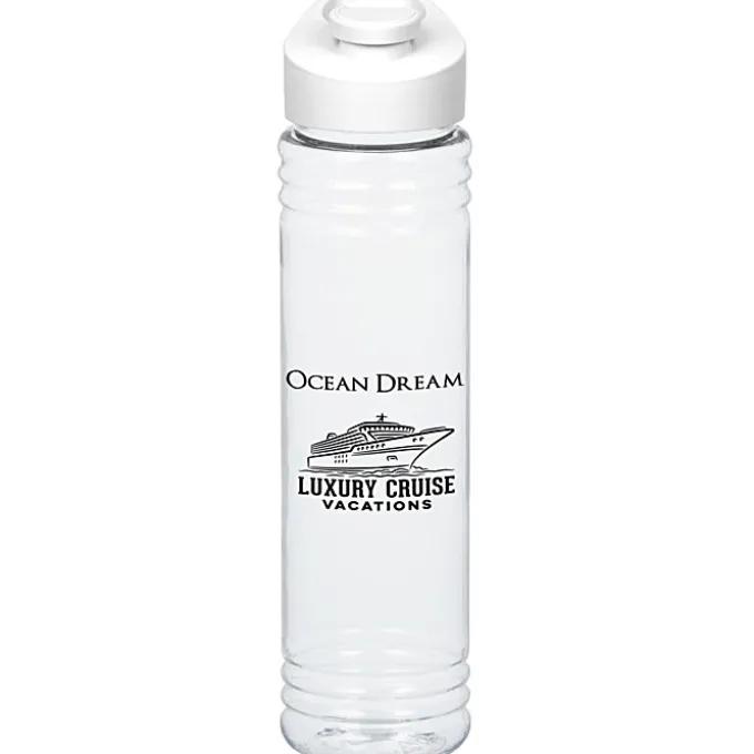 Clear Impact Adventure Bottle with Flip Carry Lid - 32 oz