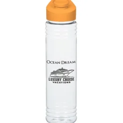 Clear Impact Adventure Bottle with Flip Carry Lid - 32 oz