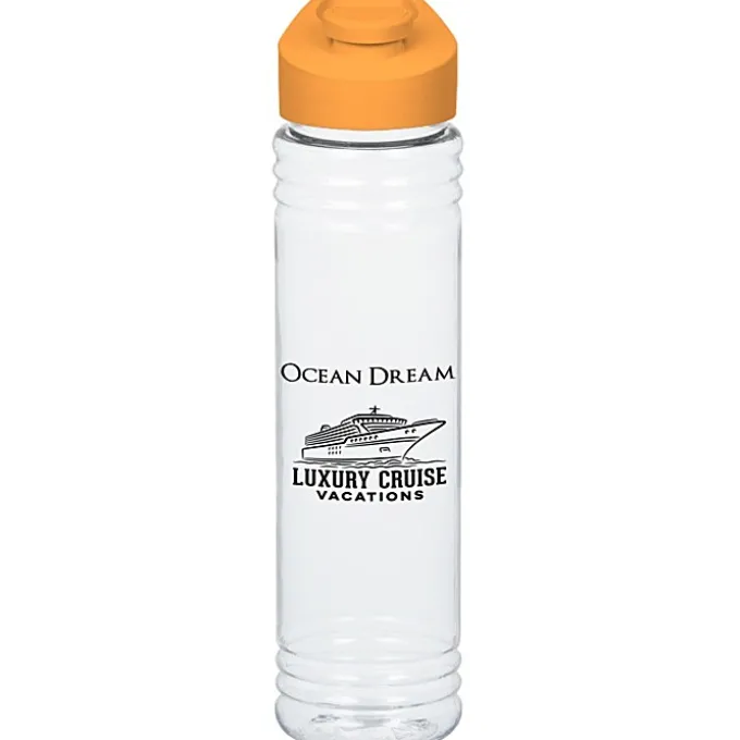 Clear Impact Adventure Bottle with Flip Carry Lid - 32 oz