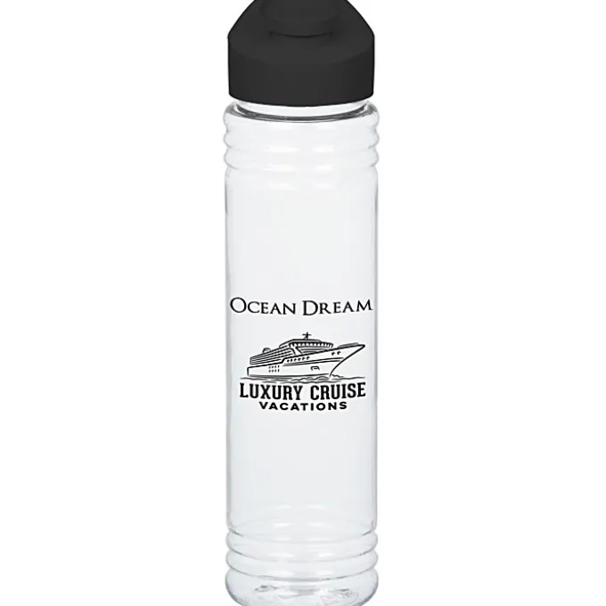 Clear Impact Adventure Bottle with Flip Carry Lid - 32 oz