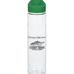 Clear Impact Adventure Bottle with Flip Carry Lid - 32 oz