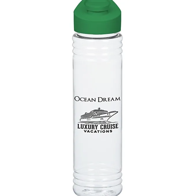 Clear Impact Adventure Bottle with Flip Carry Lid - 32 oz