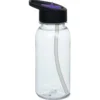 Clear Impact Cadet Bottle with Two-Tone Flip Straw Lid - 18 oz