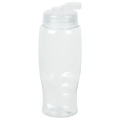 Clear Impact Comfort Grip Bottle with Flip Drink Lid - 27 oz.