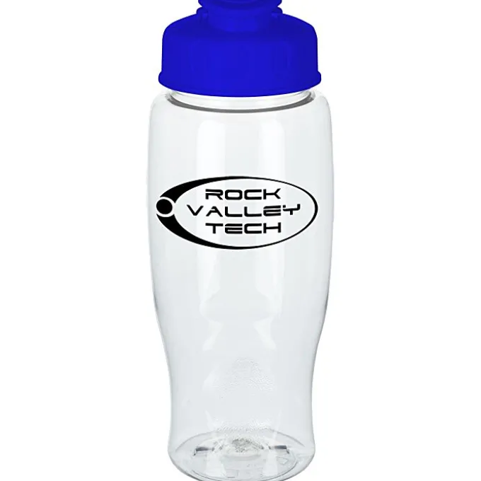 Clear Impact Comfort Grip Bottle with Flip Lid - 27 oz.