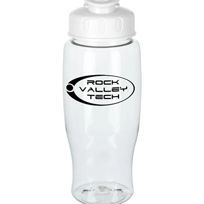 Clear Impact Comfort Grip Bottle with Flip Lid - 27 oz.