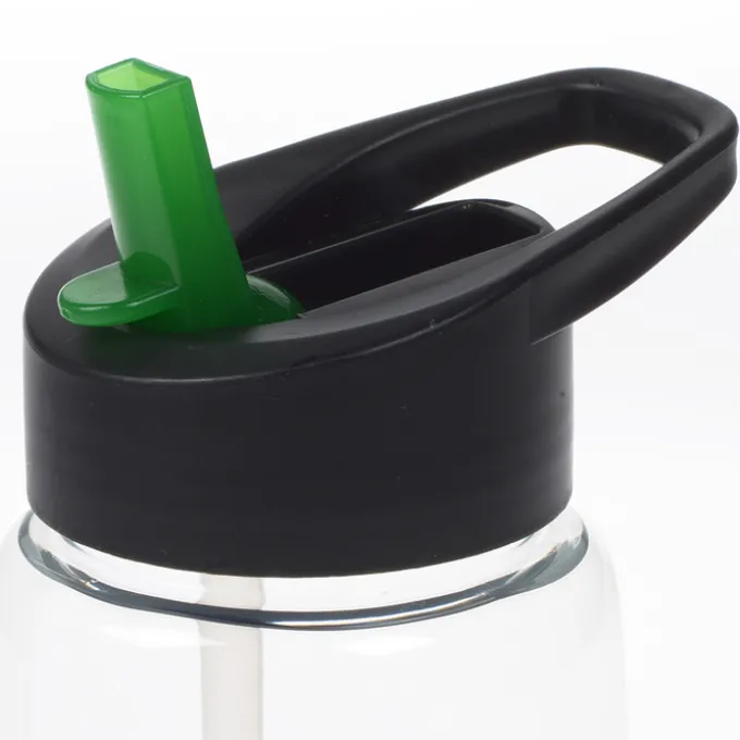 Clear Impact Comfort Grip Bottle with Two-Tone Flip Straw Lid - 27 oz.