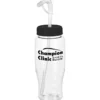 Clear Impact Comfort Grip Bottle with Straw Lid - 27 oz