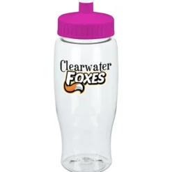 Clear Impact Comfort Grip Bottle - 27 oz. - Full Color