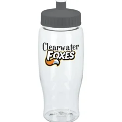 Clear Impact Comfort Grip Bottle - 27 oz. - Full Color