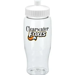Clear Impact Comfort Grip Bottle - 27 oz. - Full Color