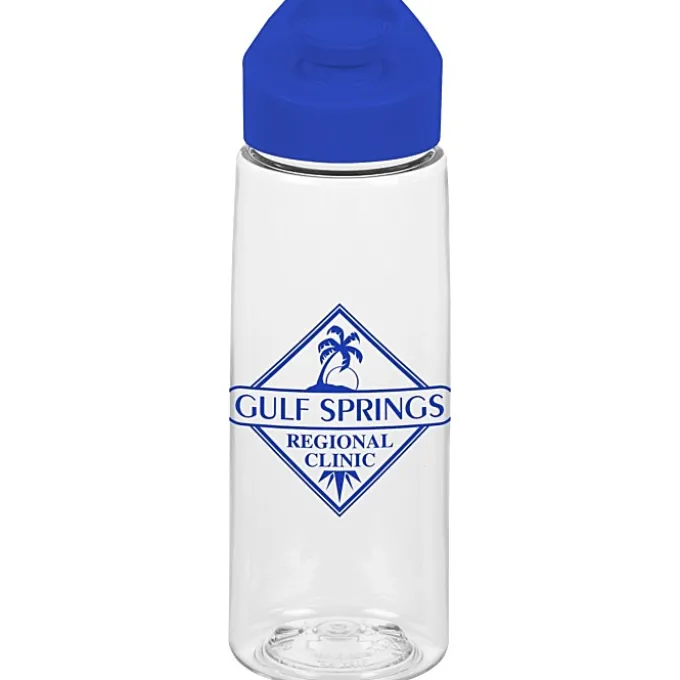 Clear Impact Flair Bottle with Flip Carry Lid - 26 oz