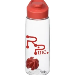 Clear Impact Flair Bottle with Flip Carry Lid - 26 oz - Shaker