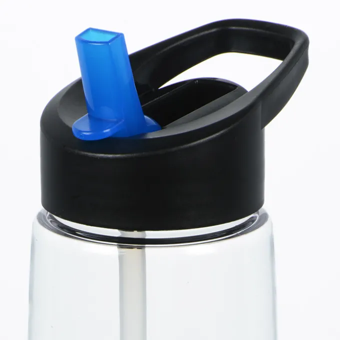 Clear Impact Flair Bottle with Two-Tone Flip Straw Lid - 26 oz