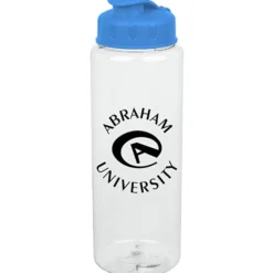 Clear Impact Guzzler Sport Bottle with Flip Lid - 32 oz