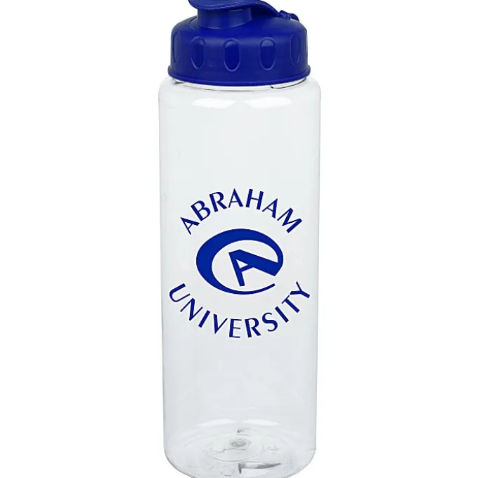 Clear Impact Guzzler Sport Bottle with Flip Lid - 32 oz