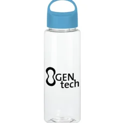 Clear Impact Guzzler Sport Bottle with Oval Crest Lid - 32 oz