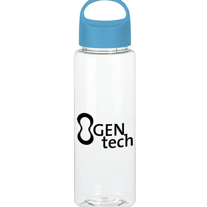 Clear Impact Guzzler Sport Bottle with Oval Crest Lid - 32 oz