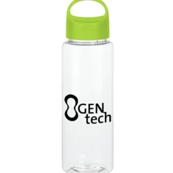 Clear Impact Guzzler Sport Bottle with Oval Crest Lid - 32 oz