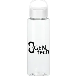 Clear Impact Guzzler Sport Bottle with Oval Crest Lid - 32 oz