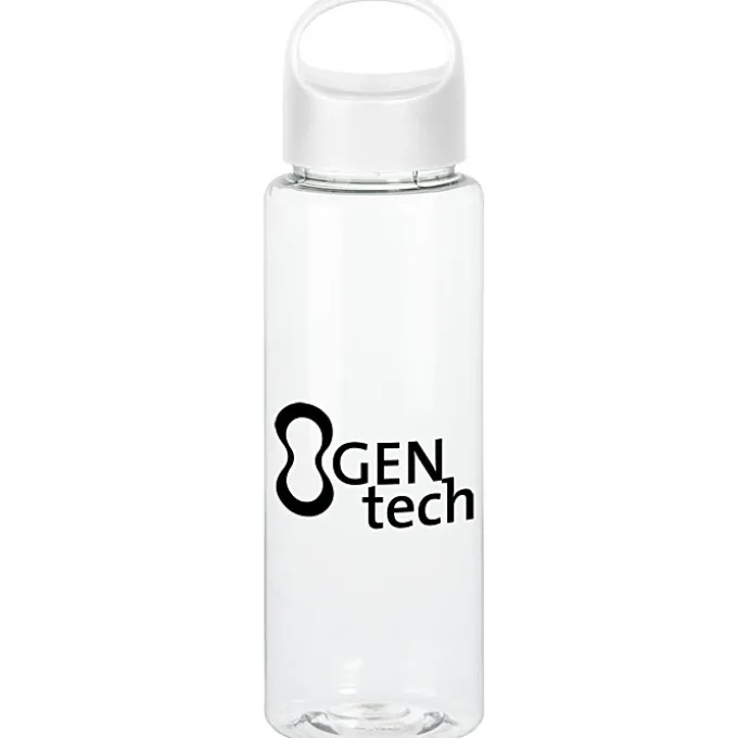 Clear Impact Guzzler Sport Bottle with Oval Crest Lid - 32 oz