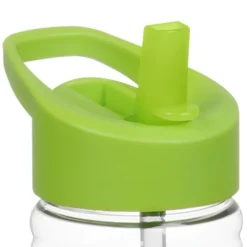 Clear Impact Halcyon Water Bottle with Flip Straw Lid - 24 oz