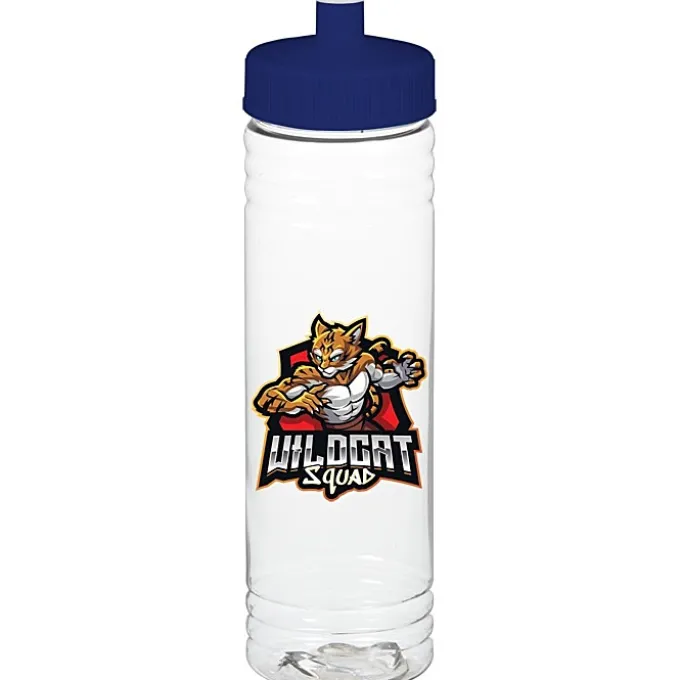 Clear Impact Halcyon Water Bottle - 24 oz - Full Color