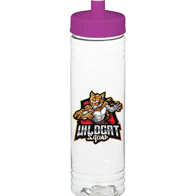 Clear Impact Halcyon Water Bottle - 24 oz - Full Color
