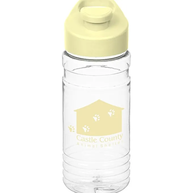 Clear Impact Line Up Bottle with Flip Carry Lid - 20 oz