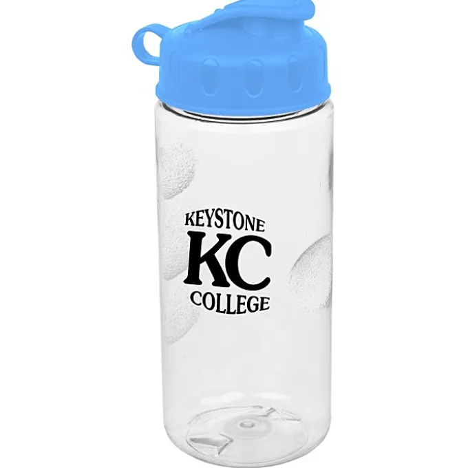Clear Impact Mini Mountain Bottle with Flip Lid - 22 oz