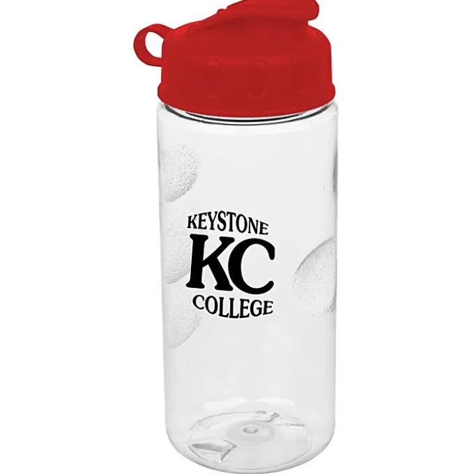 Clear Impact Mini Mountain Bottle with Flip Lid - 22 oz