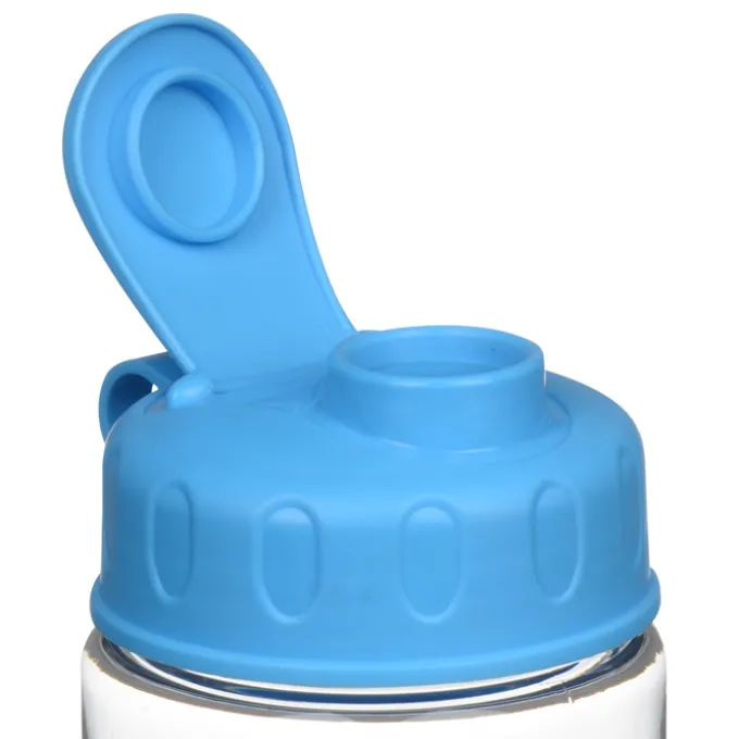 Clear Impact Mini Mountain Bottle with Flip Lid - 22 oz - Shaker