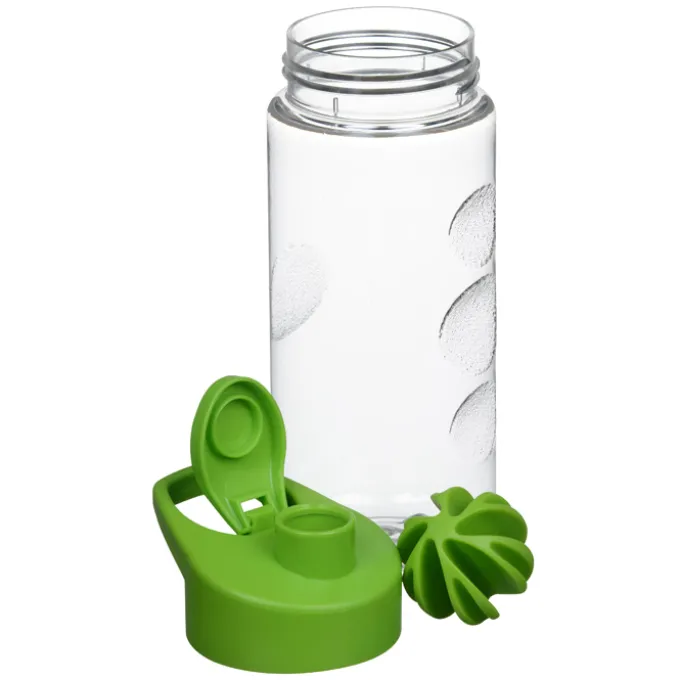 Clear Impact Mini Mountain Bottle with Flip Carry Lid - 22 oz - Shaker