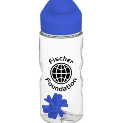 Clear Impact Mini Mountain Bottle with Flip Carry Lid - 22 oz - Shaker