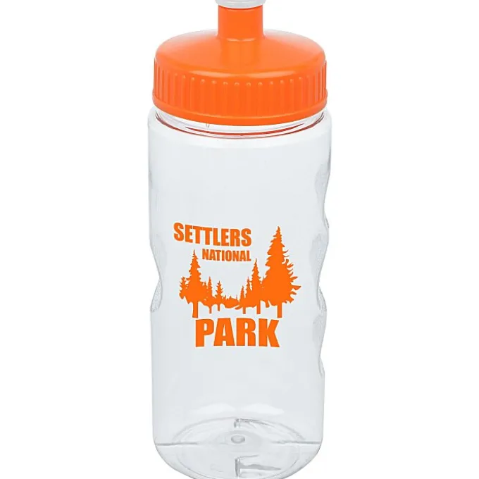 Clear Impact Mini Mountain Bottle - 22 oz