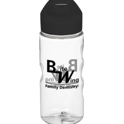 Clear Impact Mini Mountain Bottle with Flip Carry Lid - 22 oz