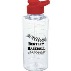 Clear Impact Mountain Bottle with Flip Carry Lid - 36 oz