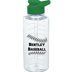 Clear Impact Mountain Bottle with Flip Carry Lid - 36 oz