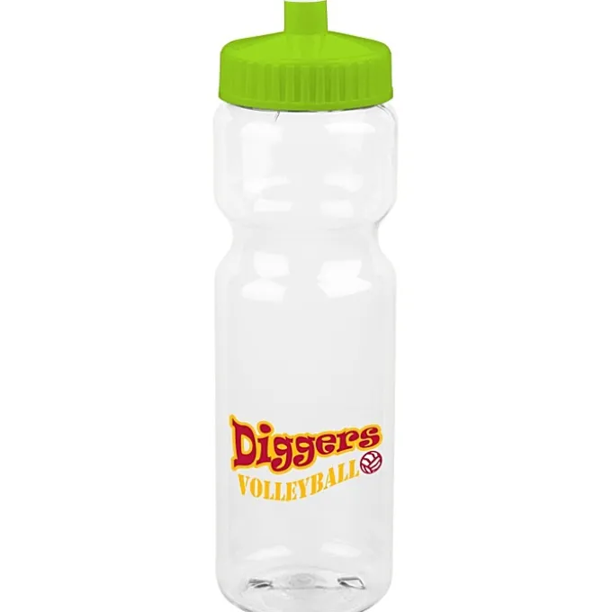 Clear Impact Olympian Bottle - 28 oz - Full Color
