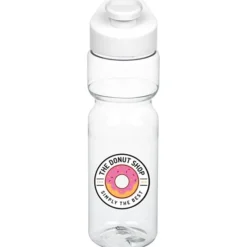 Clear Impact Olympian Bottle with Flip Carry Lid - 28 oz - Full Color