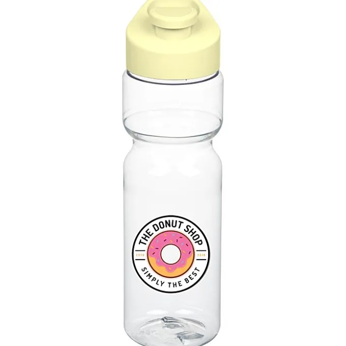 Clear Impact Olympian Bottle with Flip Carry Lid - 28 oz - Full Color
