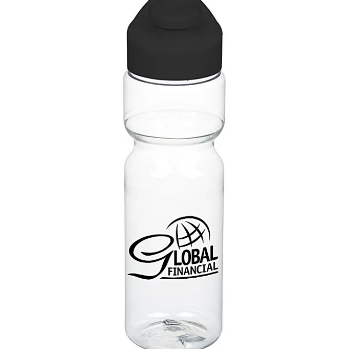 Clear Impact Olympian Bottle with Flip Carry Lid - 28 oz