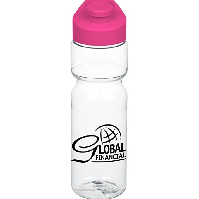 Clear Impact Olympian Bottle with Flip Carry Lid - 28 oz