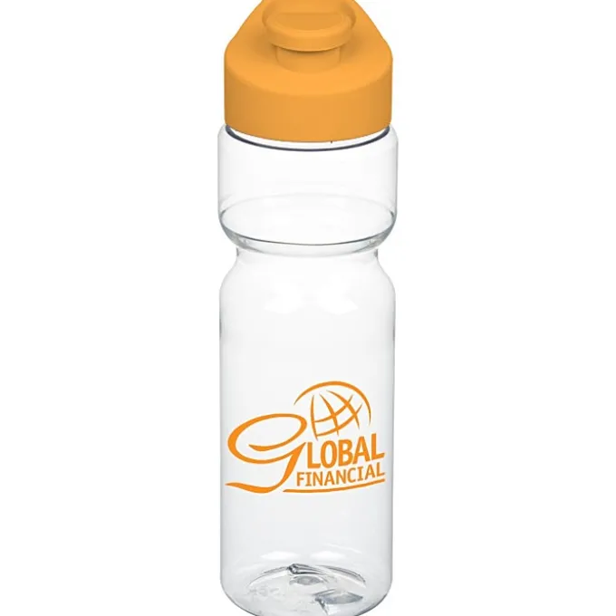 Clear Impact Olympian Bottle with Flip Carry Lid - 28 oz